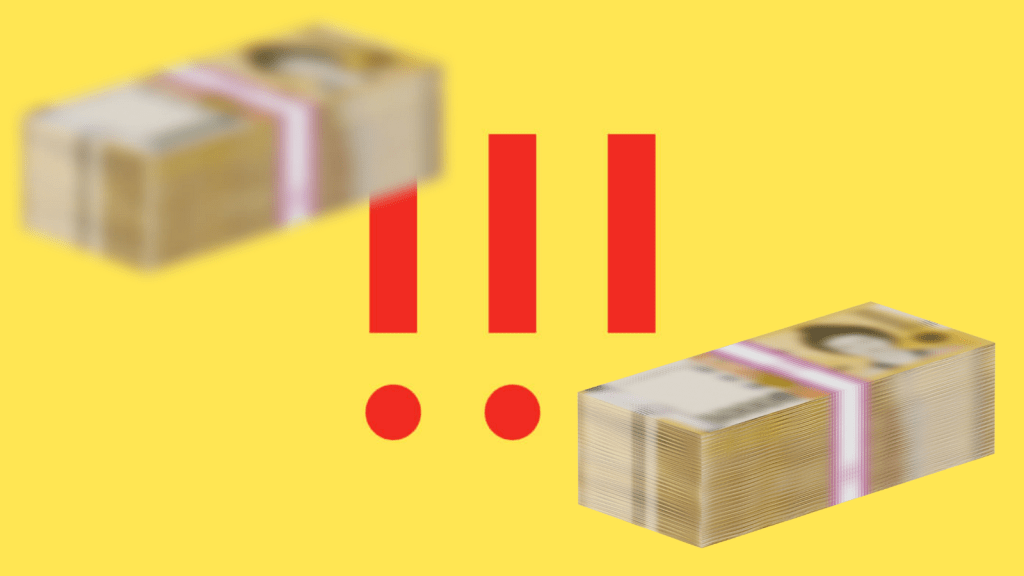 MSCHF blur won with the mschf logo as the background