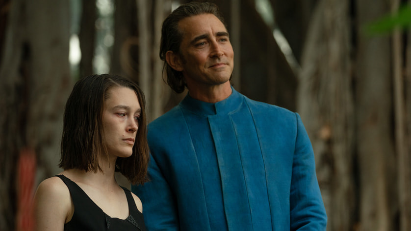 Lee Pace and Amy Tyger in “Foundation,” now streaming on Apple TV+.