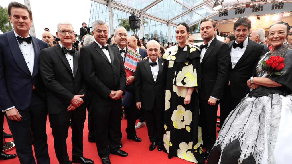 Killers of the Flower Moon cast at Cannes